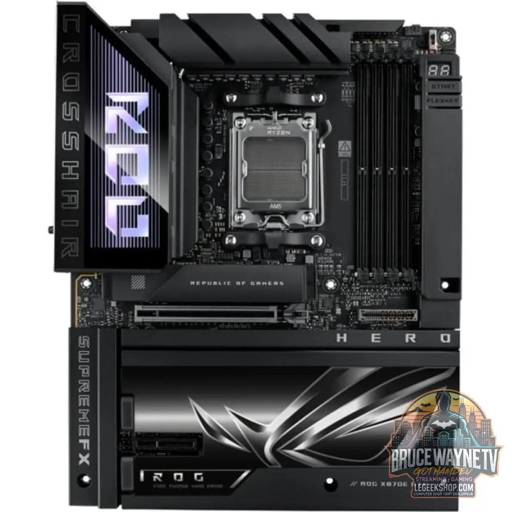 ASUS ROG CROSSHAIR X870E HERO BTF, carte mère - ASUS - vue 3
