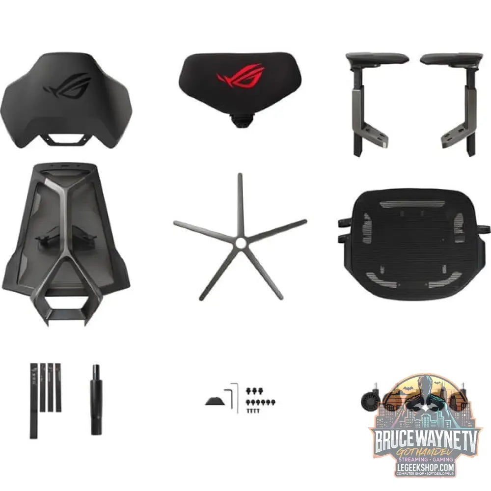 ASUS ROG Destrier chaise gaming black - ASUS - vue 10