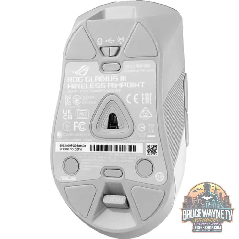 ASUS ROG Gladius III Wireless Aimpoint, souris gaming - vue 5