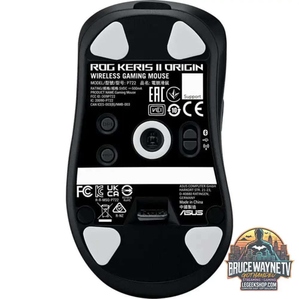 ASUS ROG Keris II Origin, souris gaming - vue 10