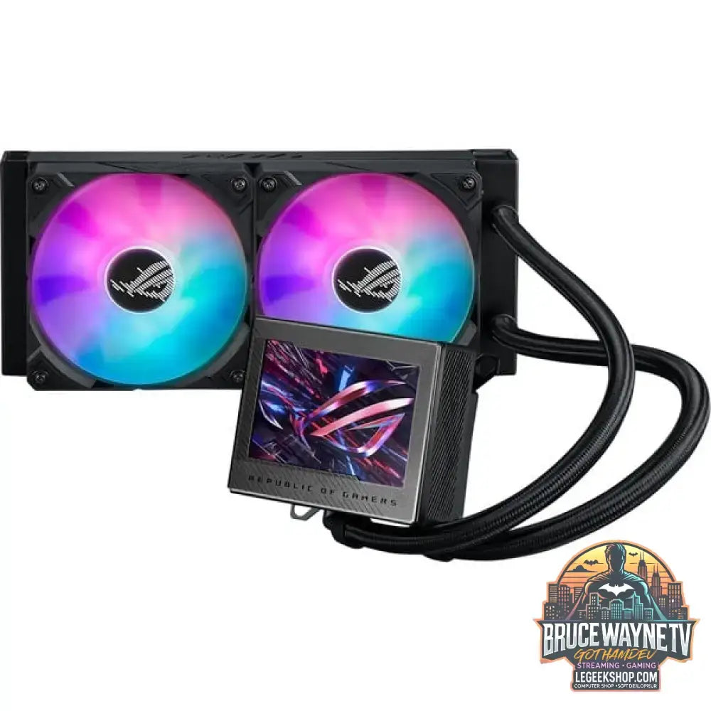 ASUS ROG RYUJIN III 240 ARGB, Wasserkühlung schwarz - ASUS - vue 3