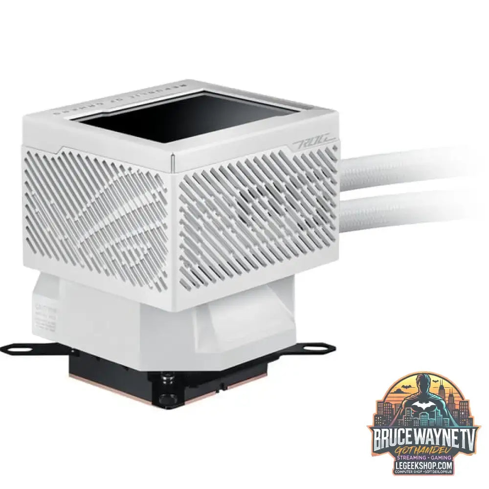 ASUS ROG RYUJIN III 240 ARGB White Edition, Wasserkühlung weiß - ASUS - vue 9