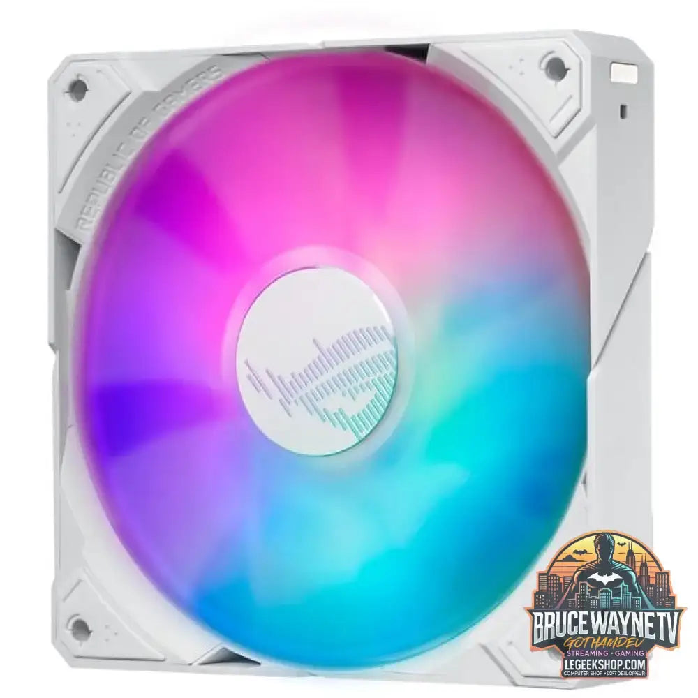 ASUS ROG RYUJIN III 240 ARGB White Edition, Wasserkühlung weiß - ASUS - vue 5