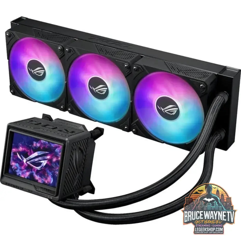 ASUS ROG Ryujin III 360 ARGB Extreme, Wasserkühlung schwarz - ASUS - vue 3