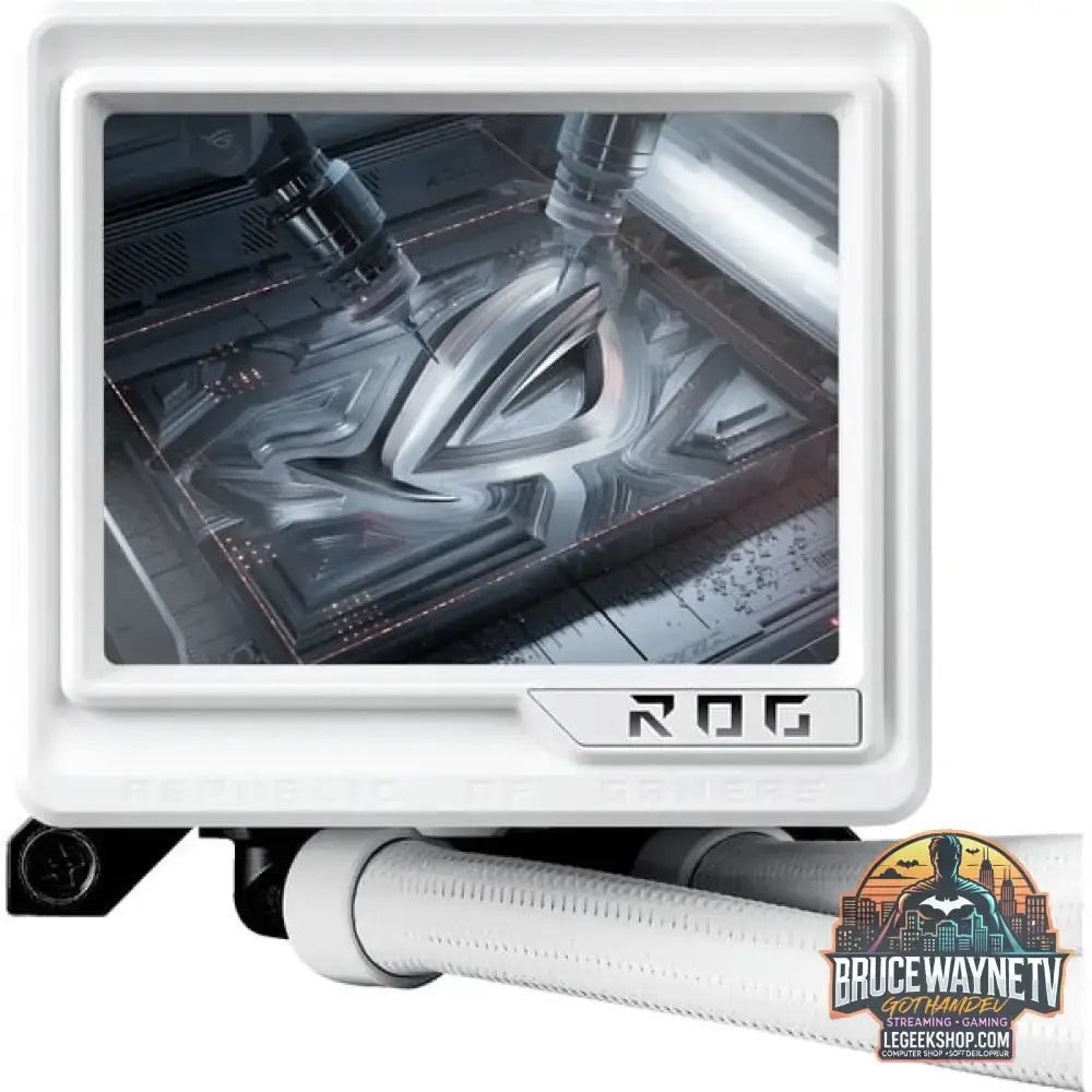 ASUS ROG Ryujin III 360 ARGB Extreme White, Wasserkühlung weiß - ASUS - vue 22