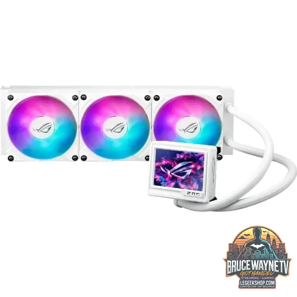 ASUS ROG Ryujin III 360 ARGB Extreme White, Wasserkühlung weiß - ASUS - vue 2