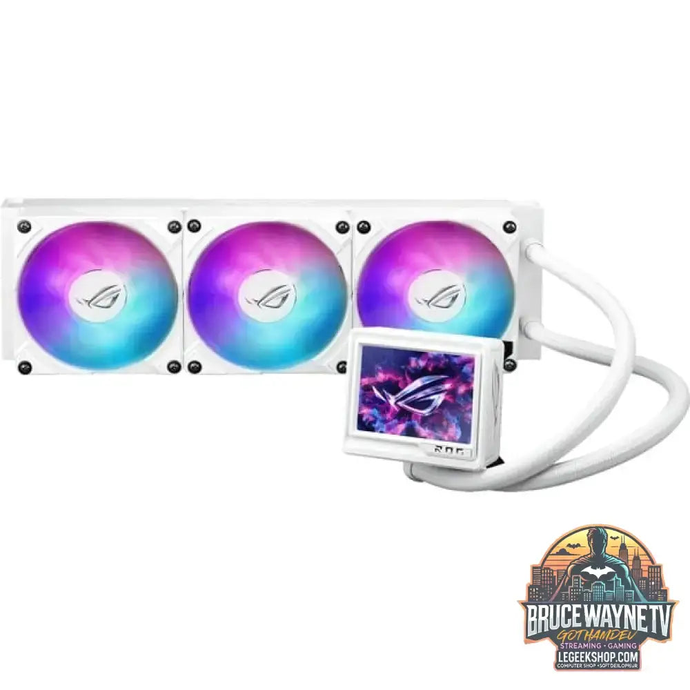 ASUS ROG Ryujin III 360 ARGB Extreme White, Wasserkühlung weiß - ASUS - vue 16