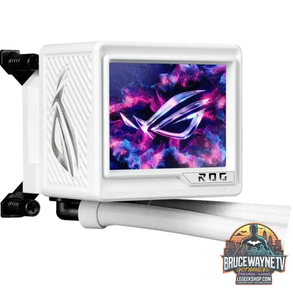 ASUS ROG Ryujin III 360 ARGB Extreme White, Wasserkühlung weiß - ASUS - vue 21