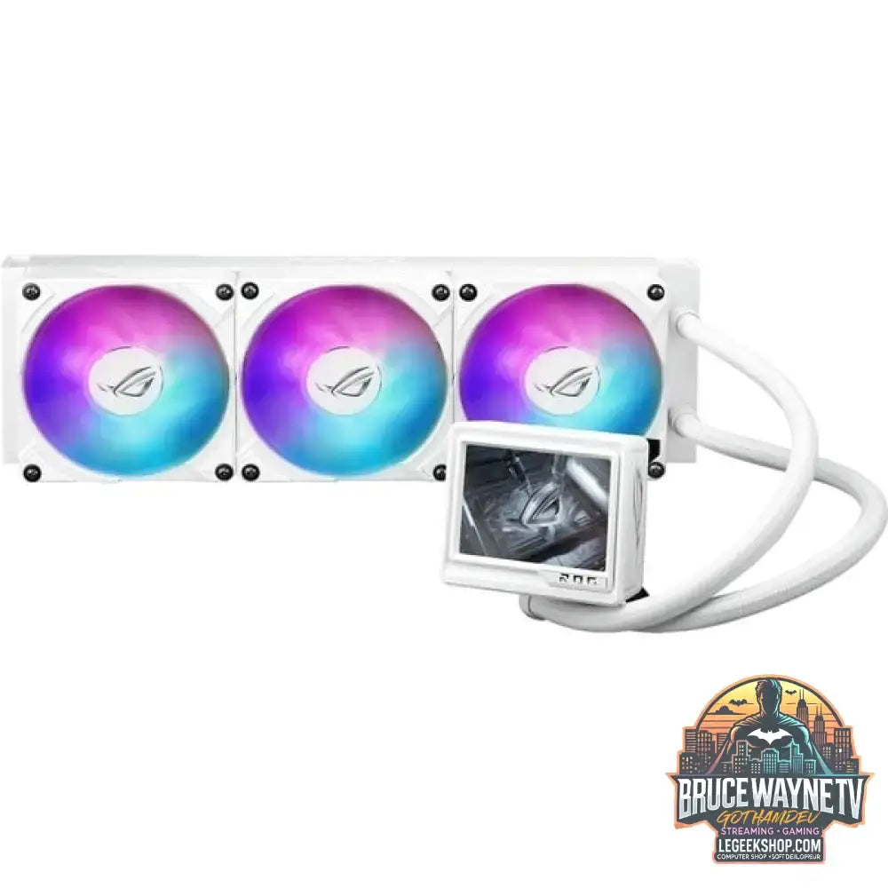 ASUS ROG Ryujin III 360 ARGB Extreme White, Wasserkühlung weiß - ASUS - vue 18