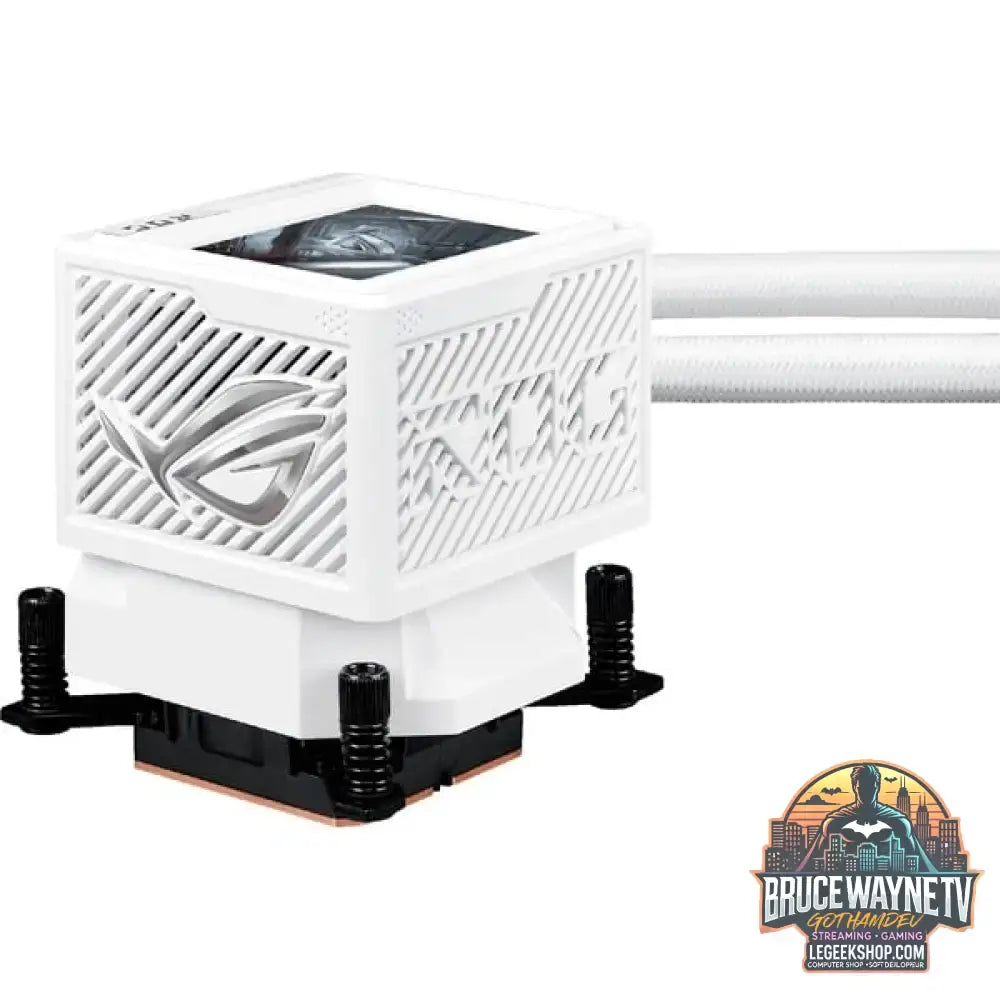 ASUS ROG Ryujin III 360 ARGB Extreme White, Wasserkühlung weiß - ASUS - vue 6