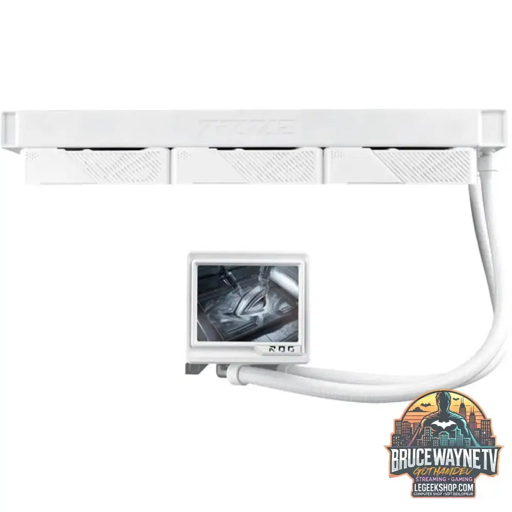 ASUS ROG Ryujin III 360 ARGB Extreme White, Wasserkühlung weiß - ASUS - vue 20