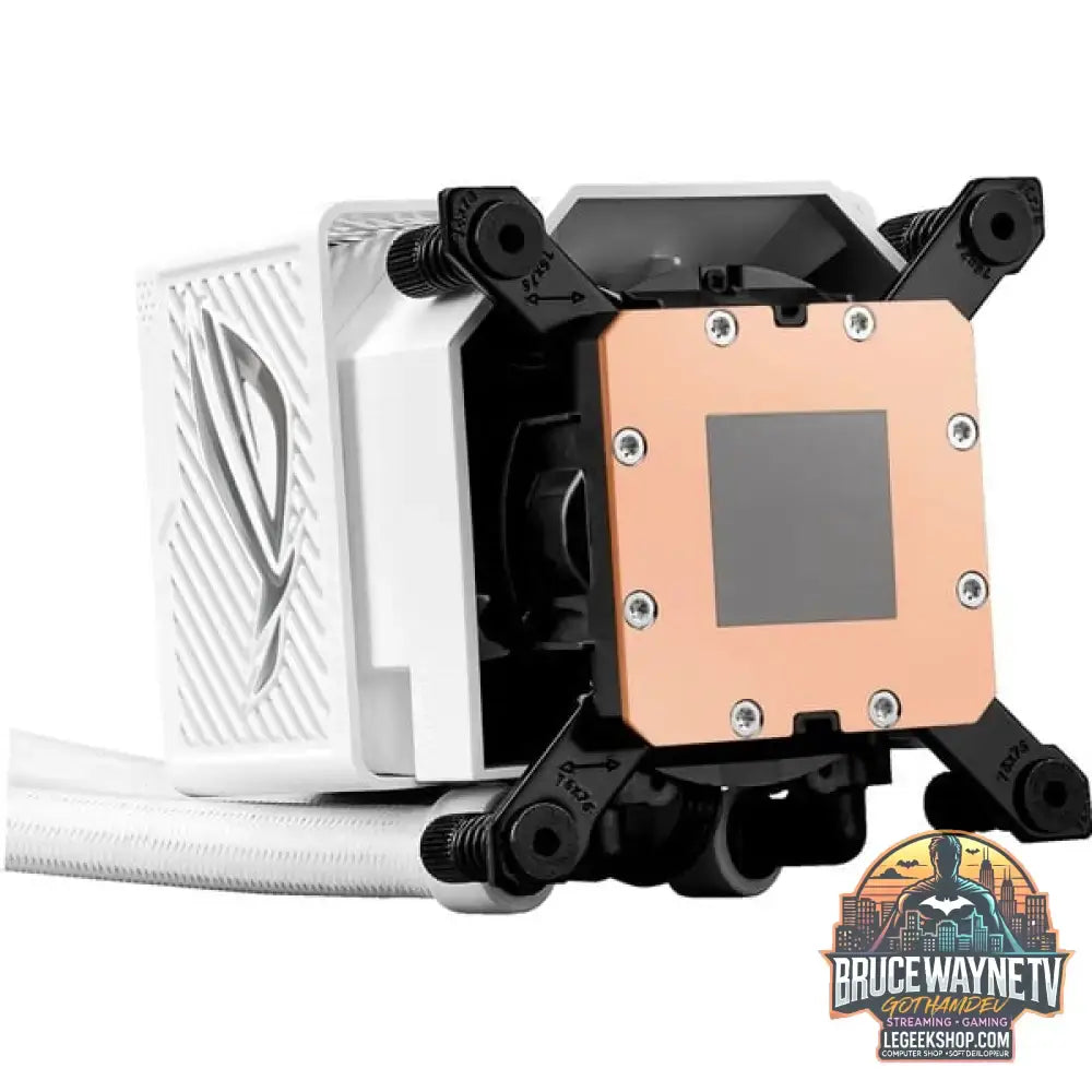 ASUS ROG Ryujin III 360 ARGB Extreme White, Wasserkühlung weiß - ASUS - vue 25