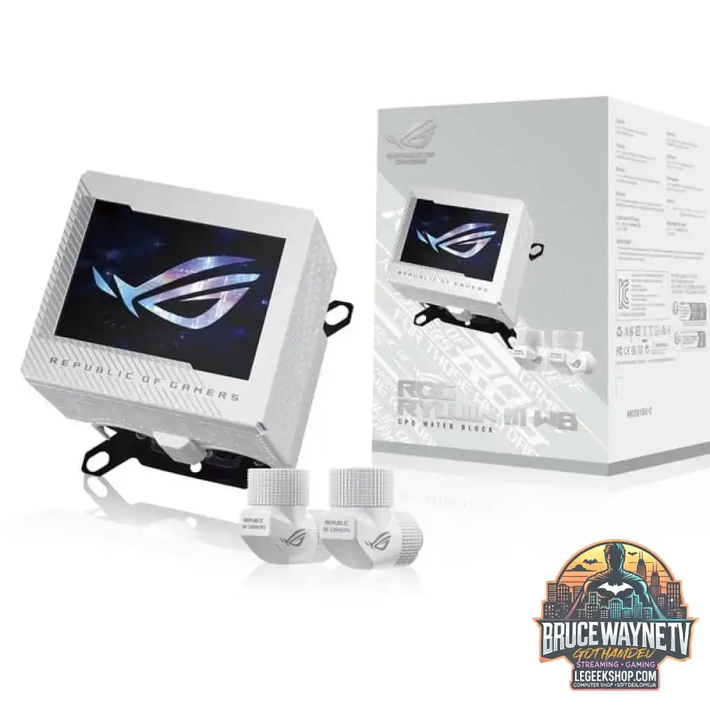 ASUS ROG RYUJIN III WB, CPU-Kühler weiß, CPU-Wasserblock - ASUS - vue 12