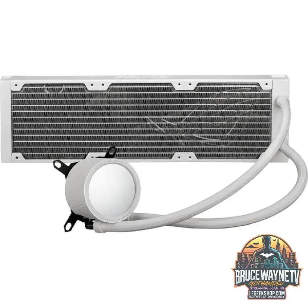ASUS ROG RYUO III 360 ARGB White Edition, Wasserkühlung weiß - ASUS - vue 3