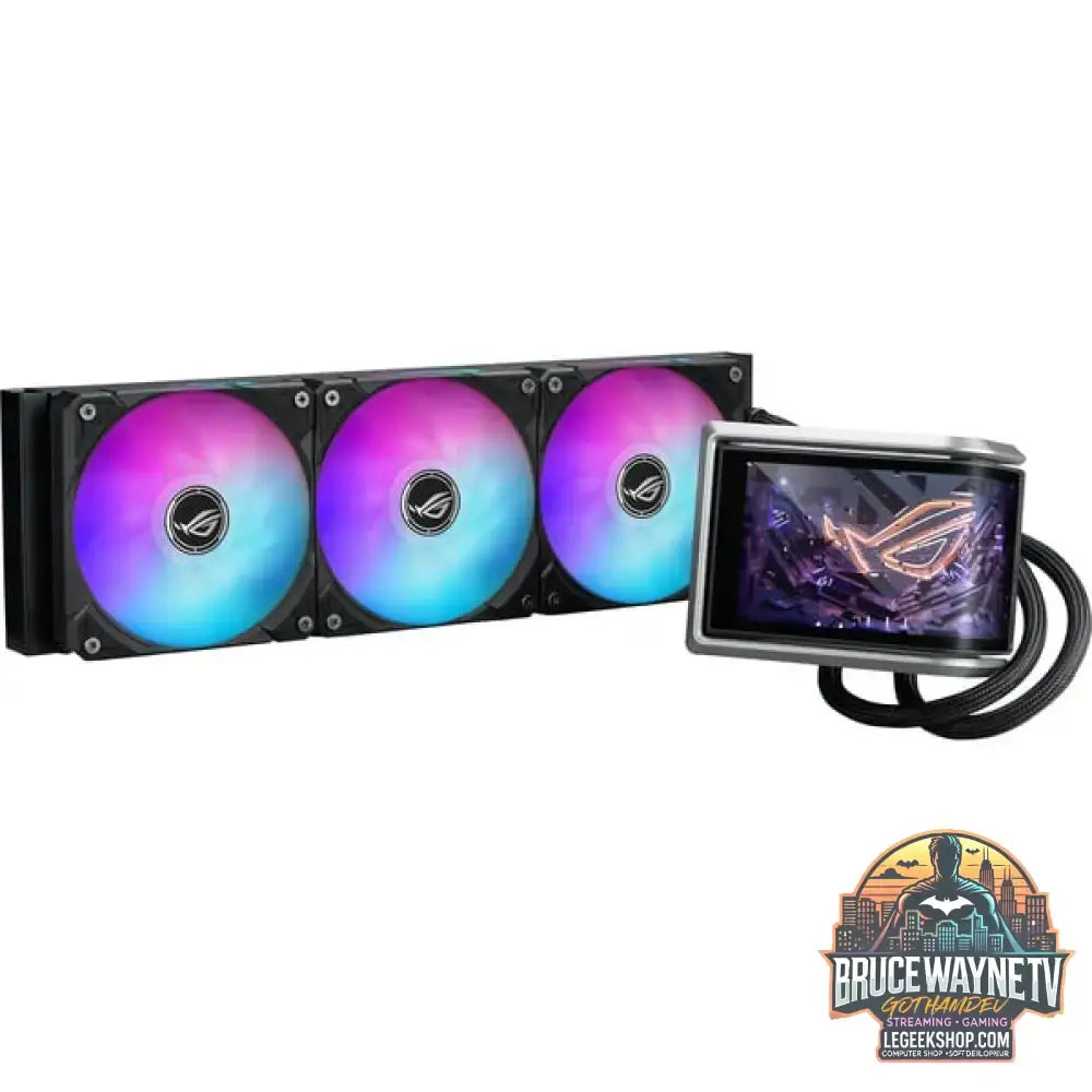 ASUS ROG RYUO IV 360 ARGB, Wasserkühlung schwarz - ASUS - vue 2