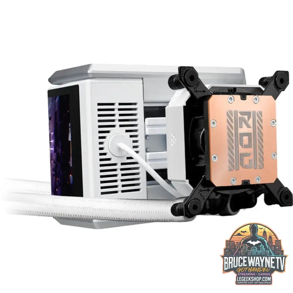 ASUS ROG RYUO IV 360 ARGB WHT, Wasserkühlung weiß - ASUS - vue 10