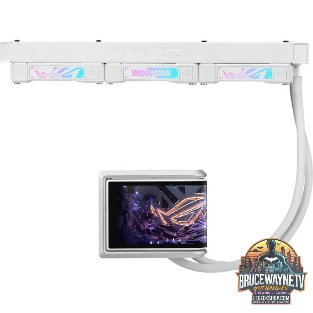 ASUS ROG RYUO IV 360 ARGB WHT, Wasserkühlung weiß - ASUS - vue 7