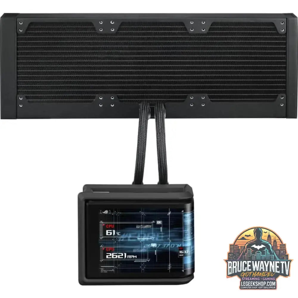 ASUS ROG Ryuo IV SLC 360 ARGB, Wasserkühlung schwarz - ASUS - vue 8