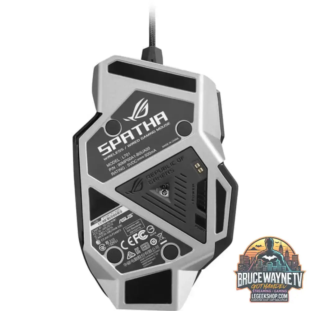 ASUS ROG Spatha X, souris gaming - vue 10