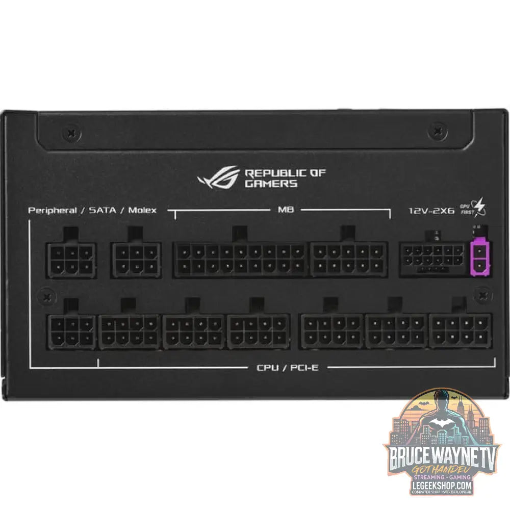 ASUS ROG-STRIX-1000P-GAMING-E, alimentation PC - ASUS - vue 13