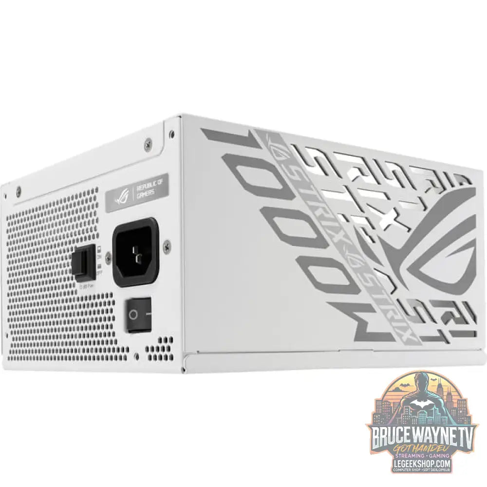 ASUS ROG-STRIX-1000P-GAMING-WHITE, alimentation PC - ASUS - vue 8