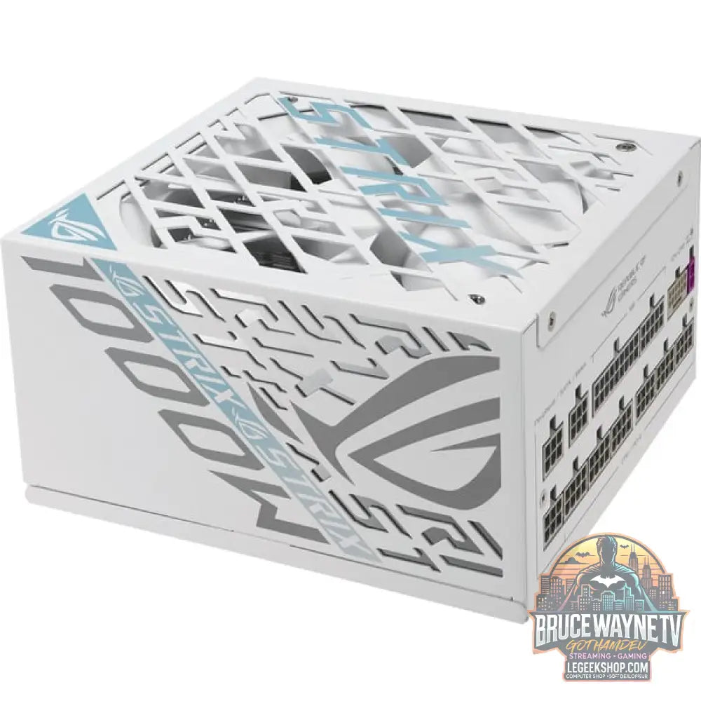 ASUS ROG Strix 1000W Platinum White Edition (ROG Equalizer), alimentation PC - ASUS - vue 6