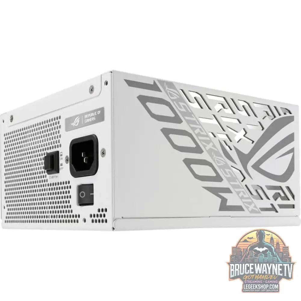 ASUS ROG Strix 1000W Platinum White Edition (ROG Equalizer), alimentation PC - ASUS - vue 2