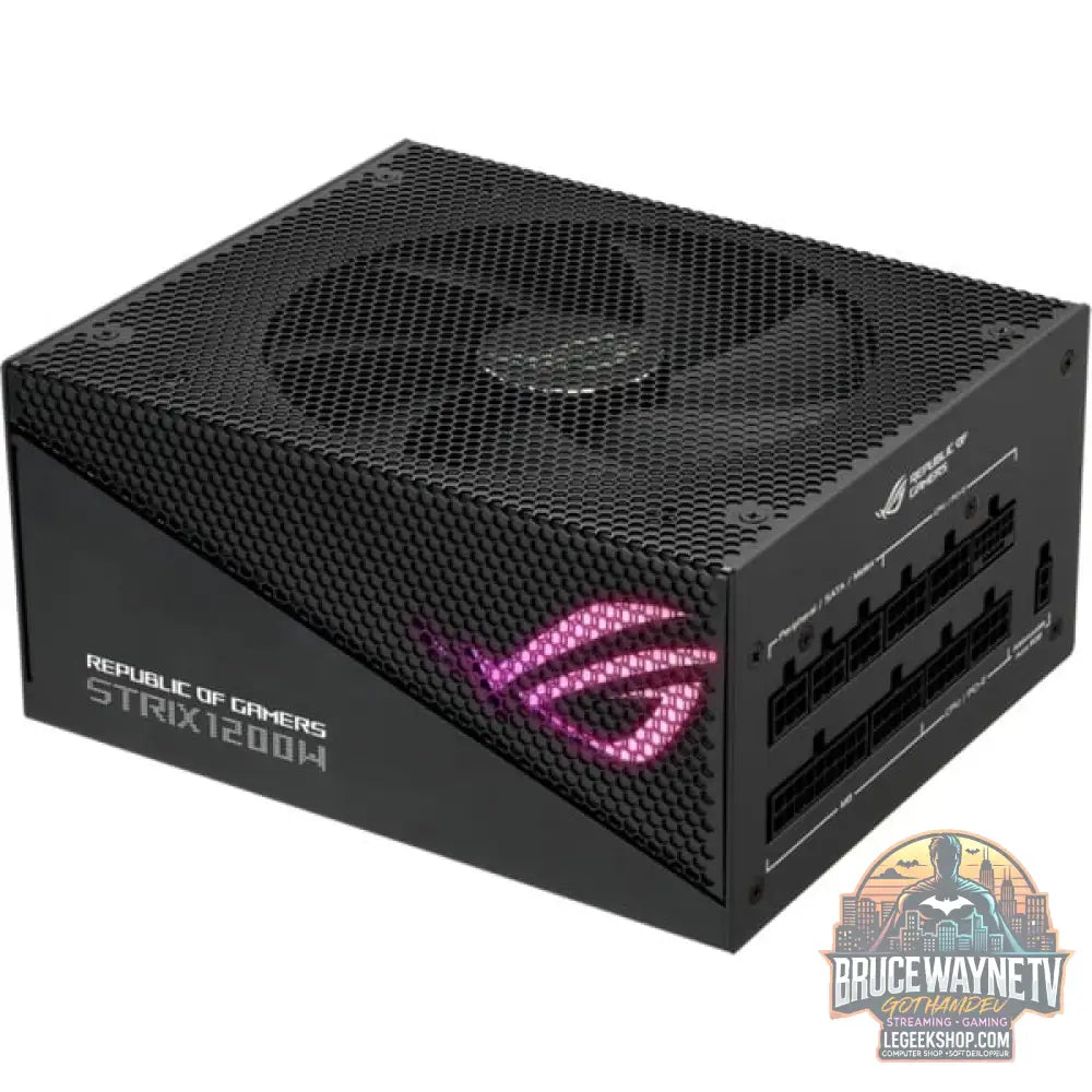 ASUS ROG STRIX 1200W Gold Aura Edition, alimentation PC - ASUS - vue 2