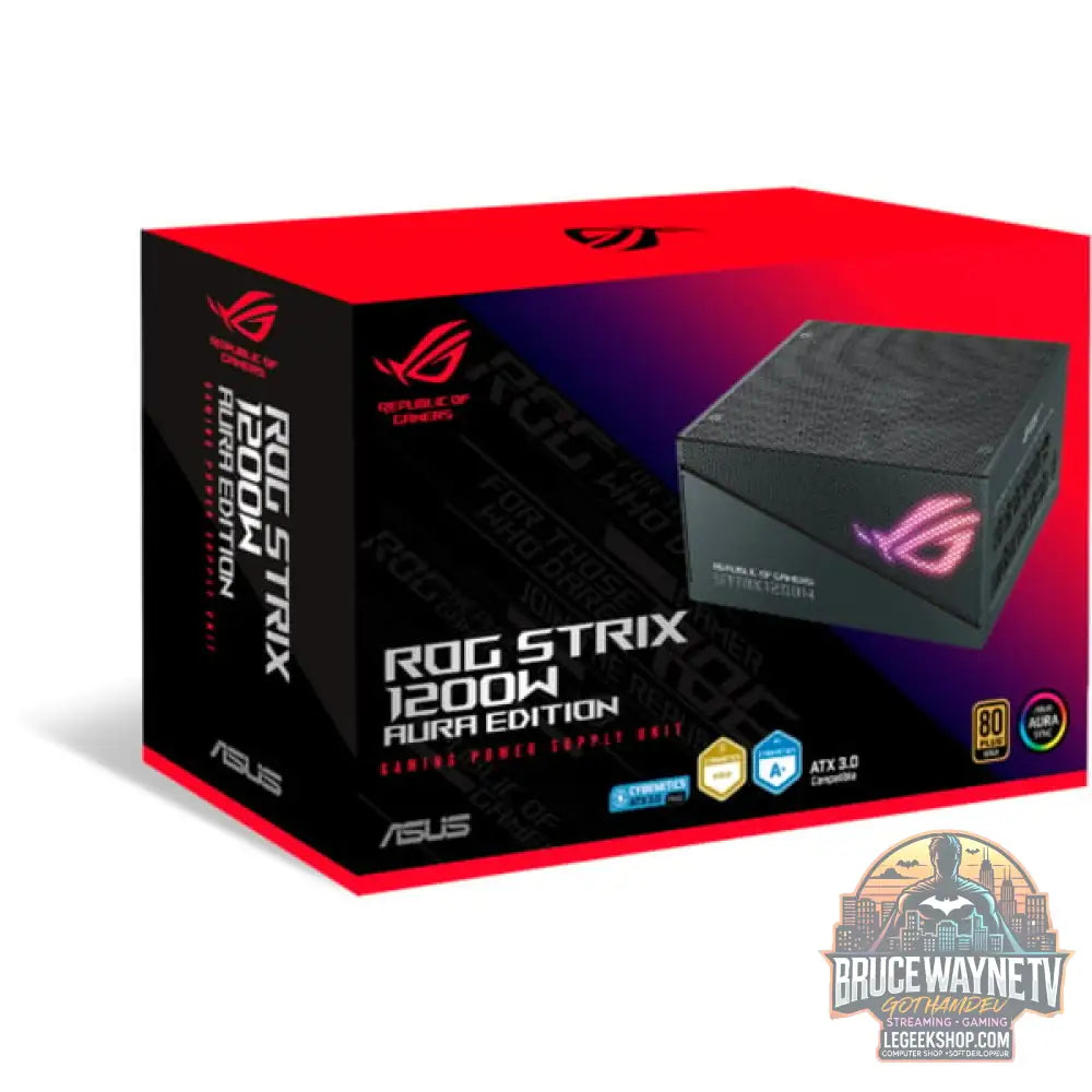 ASUS ROG STRIX 1200W Gold Aura Edition, alimentation PC - ASUS - vue 11