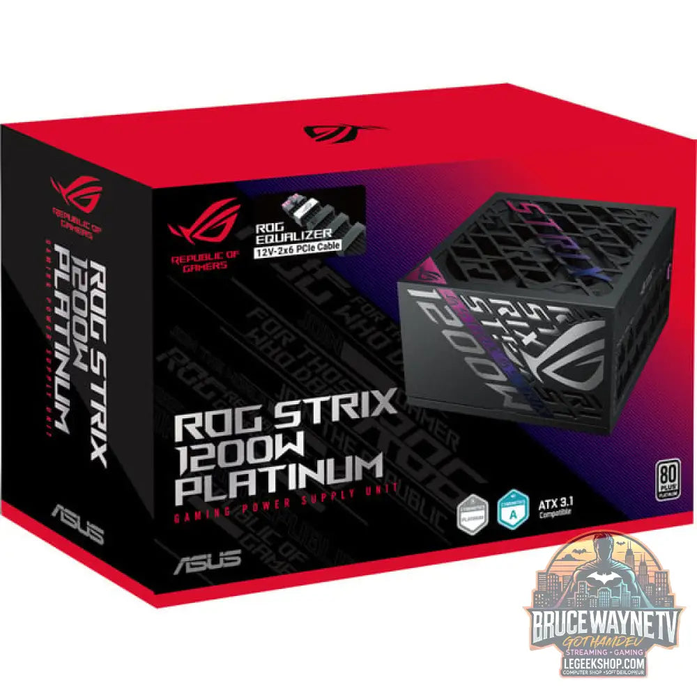 ASUS ROG Strix 1200W Platinum (ROG Equalizer), alimentation PC - ASUS - vue 14