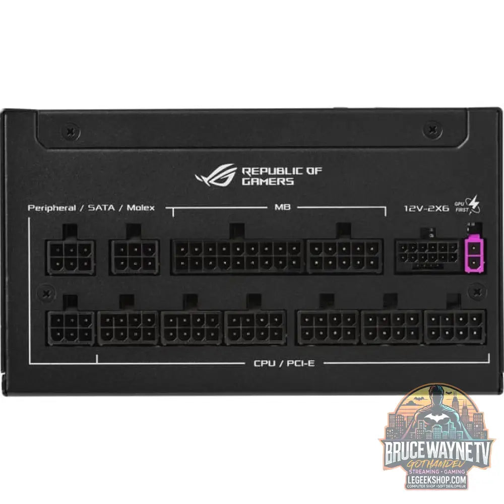 ASUS ROG Strix 1200W Platinum (ROG Equalizer), alimentation PC - ASUS - vue 10