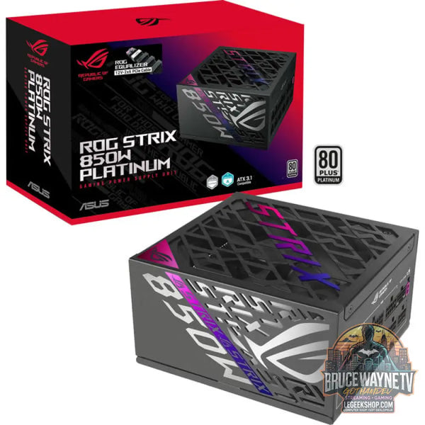 ASUS ROG Strix 850W Platinum (ROG Equalizer), alimentation PC - ASUS