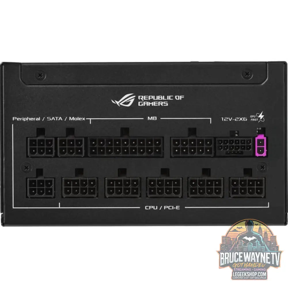 ASUS ROG Strix 850W Platinum (ROG Equalizer), alimentation PC - ASUS - vue 10