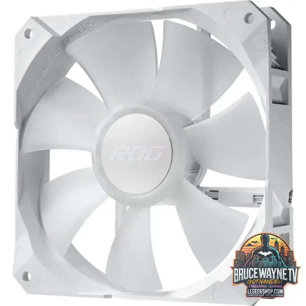 ASUS ROG STRIX LC II 240 ARGB White Edition, Wasserkühlung weiß - ASUS - vue 6