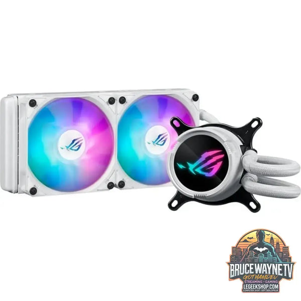 ASUS ROG STRIX LC III 240mm ARGB White Edition, Wasserkühlung weiß - ASUS