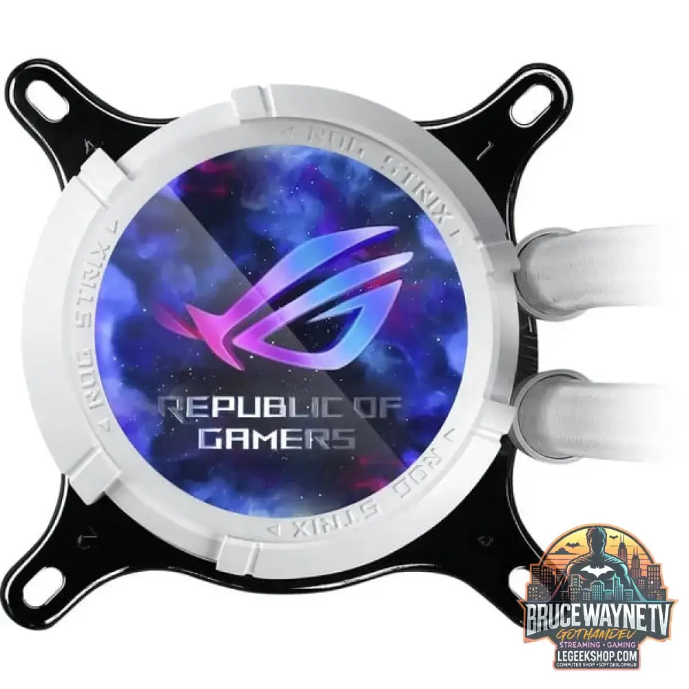 ASUS ROG STRIX LC III 360 ARGB LCD, Wasserkühlung weiß - ASUS - vue 8