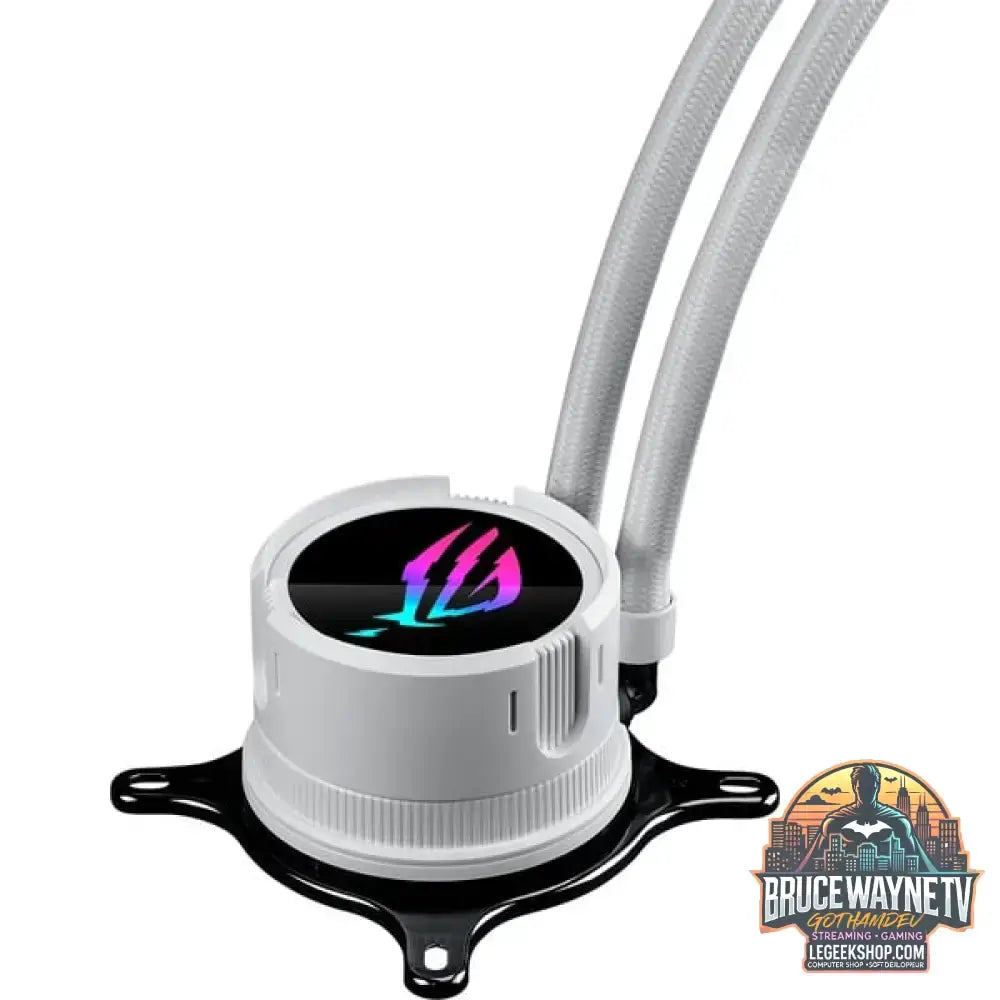 ASUS ROG STRIX LC III 360mm ARGB White Edition, Wasserkühlung weiß - ASUS - vue 4