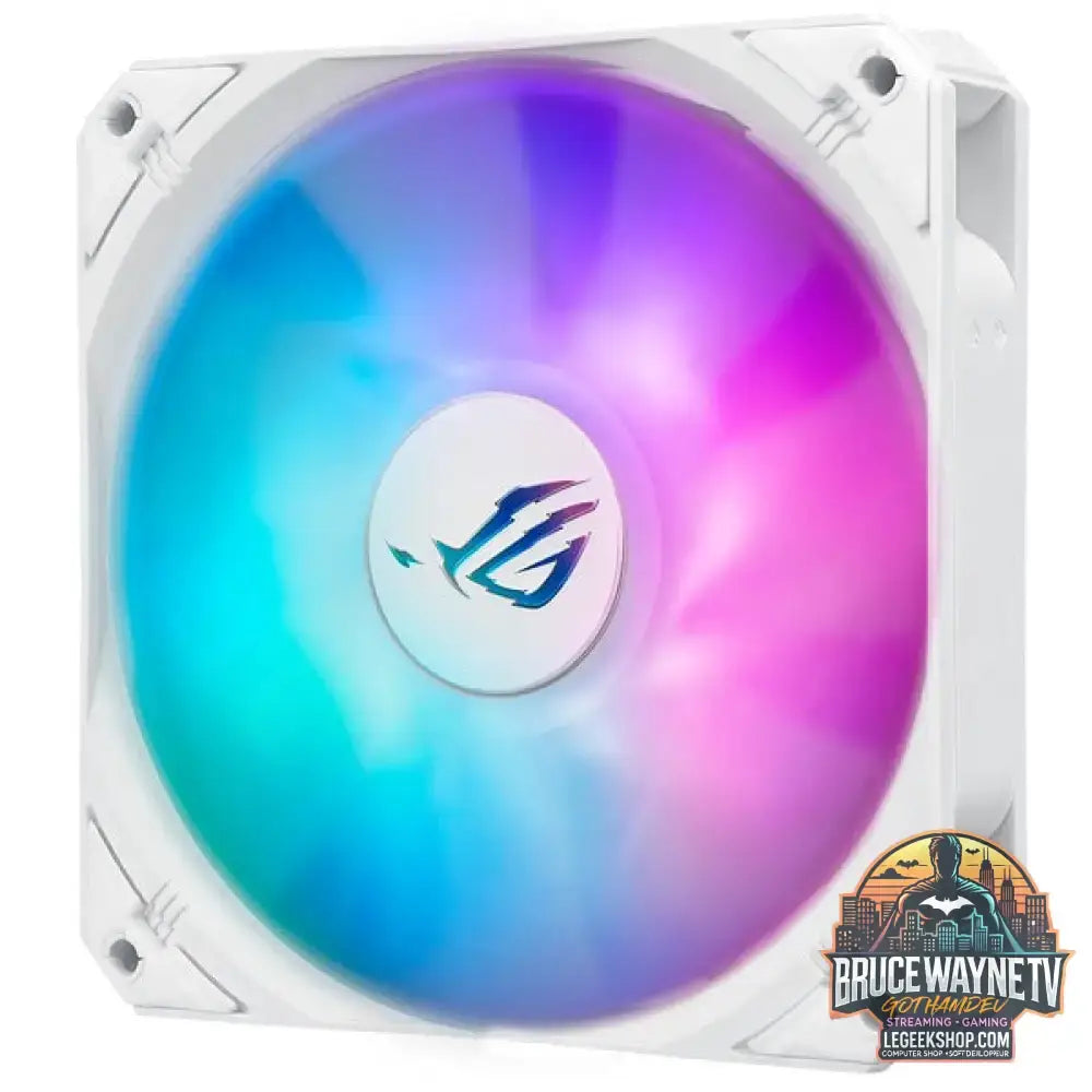 ASUS ROG STRIX LC III 360mm ARGB White Edition, Wasserkühlung weiß - ASUS - vue 10