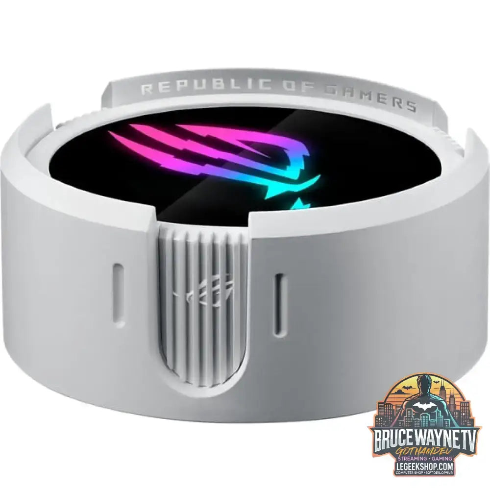 ASUS ROG STRIX LC III 360mm ARGB White Edition, Wasserkühlung weiß - ASUS - vue 5
