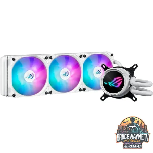 ASUS ROG STRIX LC III 360mm ARGB White Edition, Wasserkühlung weiß - ASUS