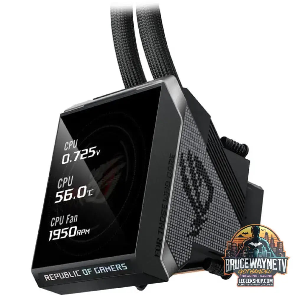 ASUS ROG Strix SLC IV 360 ARGB LCD, Wasserkühlung schwarz - ASUS - vue 13
