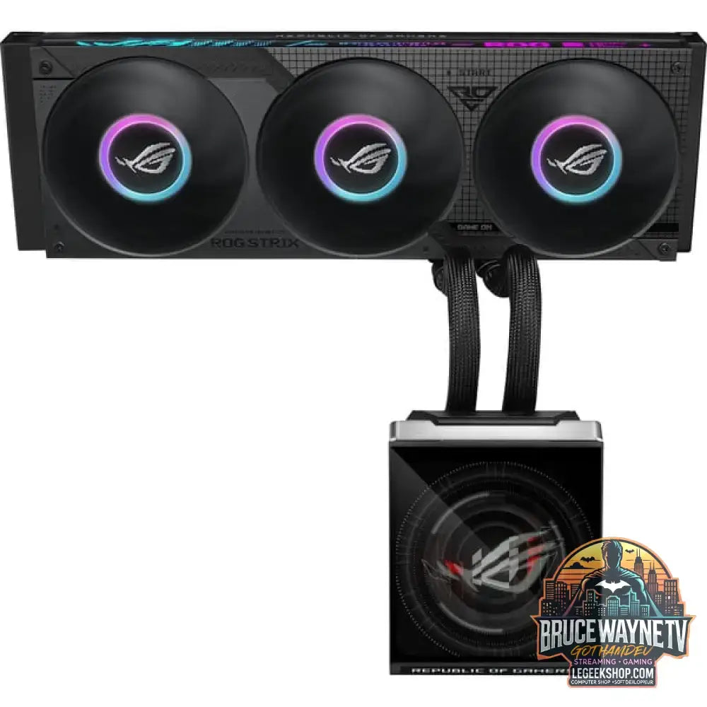 ASUS ROG Strix SLC IV 360 ARGB LCD, Wasserkühlung schwarz - ASUS - vue 2