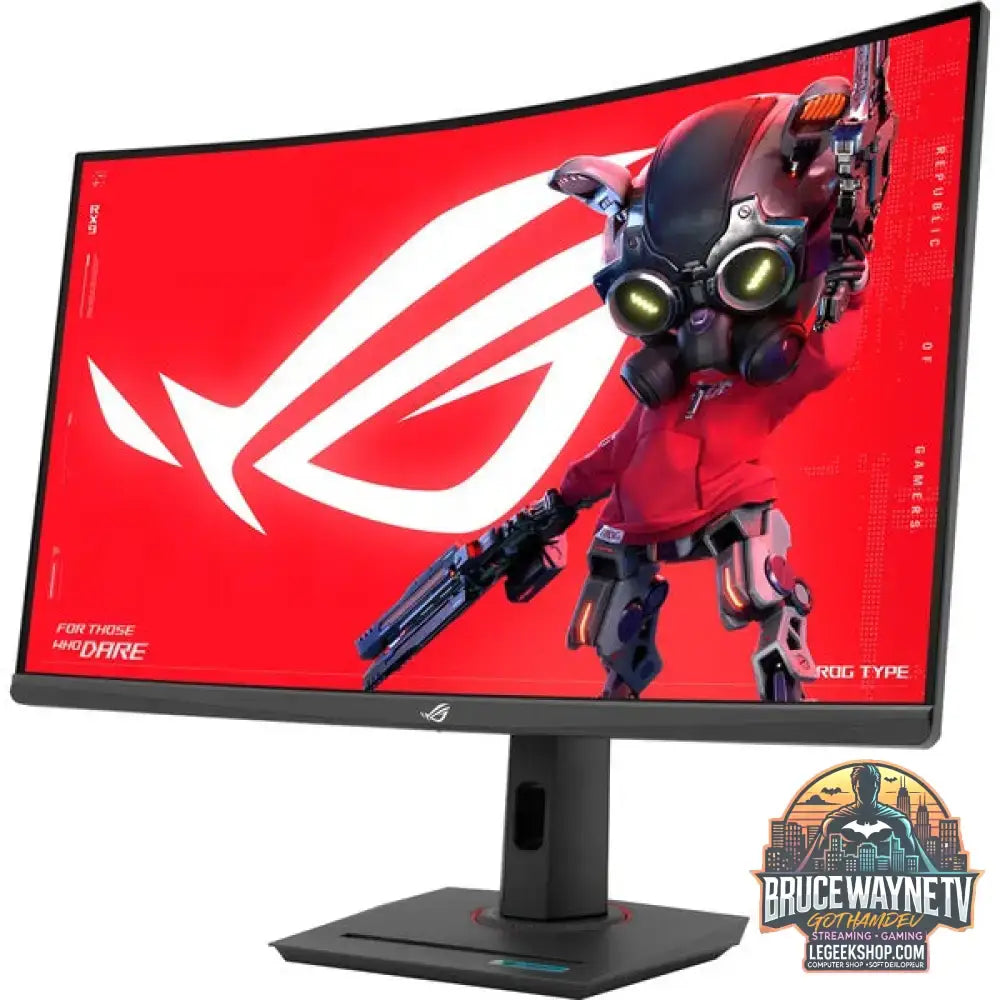 ASUS ROG Strix XG32WCS 32" QHD/WQHD VA 180 Hz - ASUS - vue 3