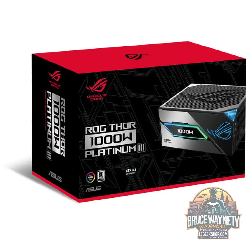 ASUS ROG Thor 1000W Platinum III, alimentation PC - ASUS - vue 10