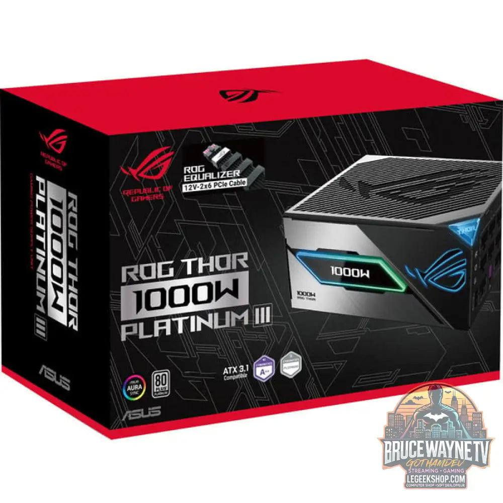 ASUS ROG Thor 1000W Platinum III (ROG Equalizer), alimentation PC - ASUS - vue 12