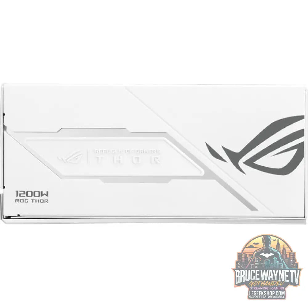 ASUS ROG Thor 1200W Platinum III White Edition (ROG Equalizer), alimentation PC - ASUS - vue 4