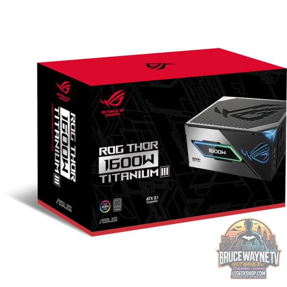 ASUS ROG THOR 1600W Titanium III, alimentation PC - ASUS - vue 13