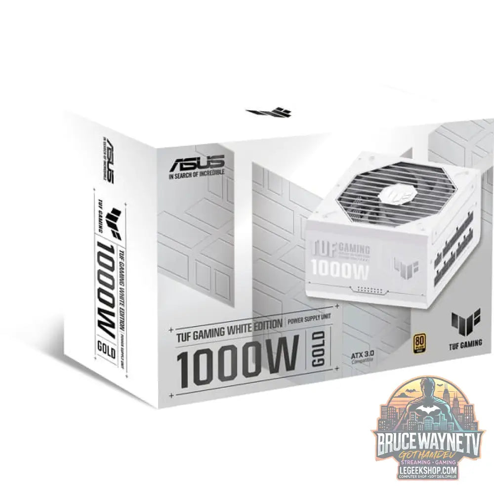ASUS TUF Gaming 1000W Gold White Edition, alimentation PC - ASUS - vue 13