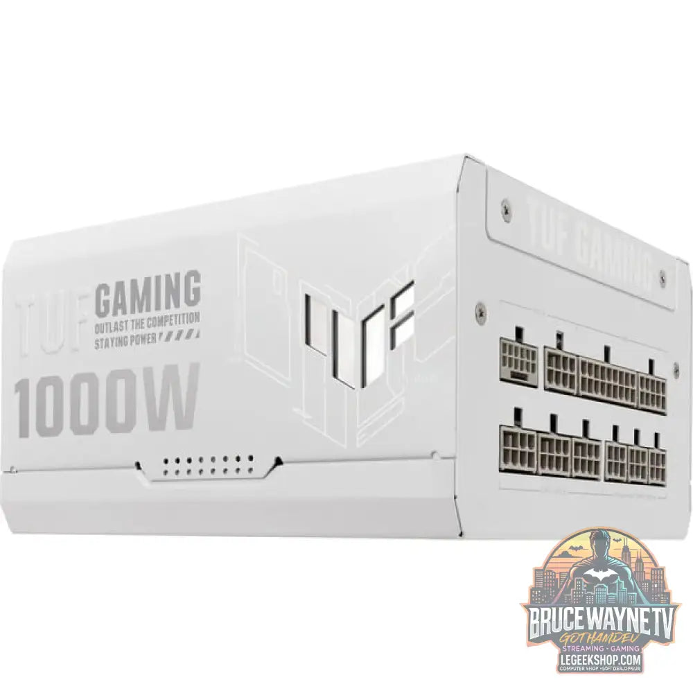ASUS TUF Gaming 1000W Gold White Edition, alimentation PC - ASUS - vue 7