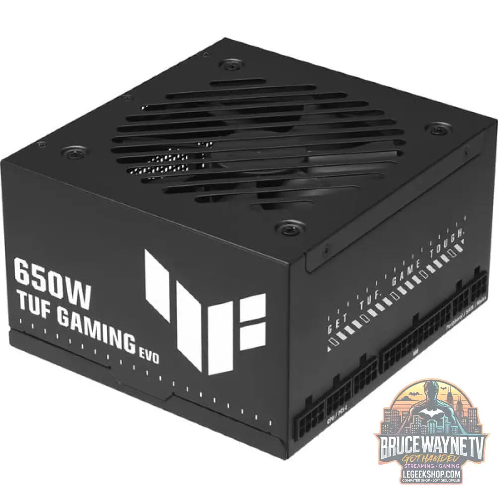ASUS TUF-GAMING-650B-EVO, alimentation PC - ASUS - vue 3